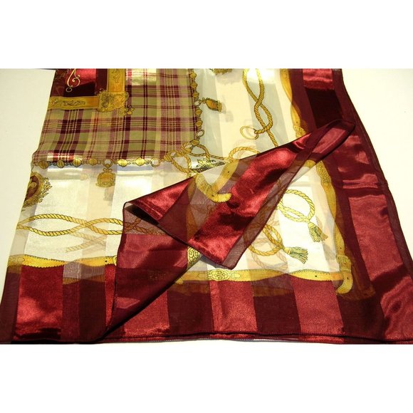 Bijoux Terner Large Square Satin Scarves Set of Three - Picture 9 of 9